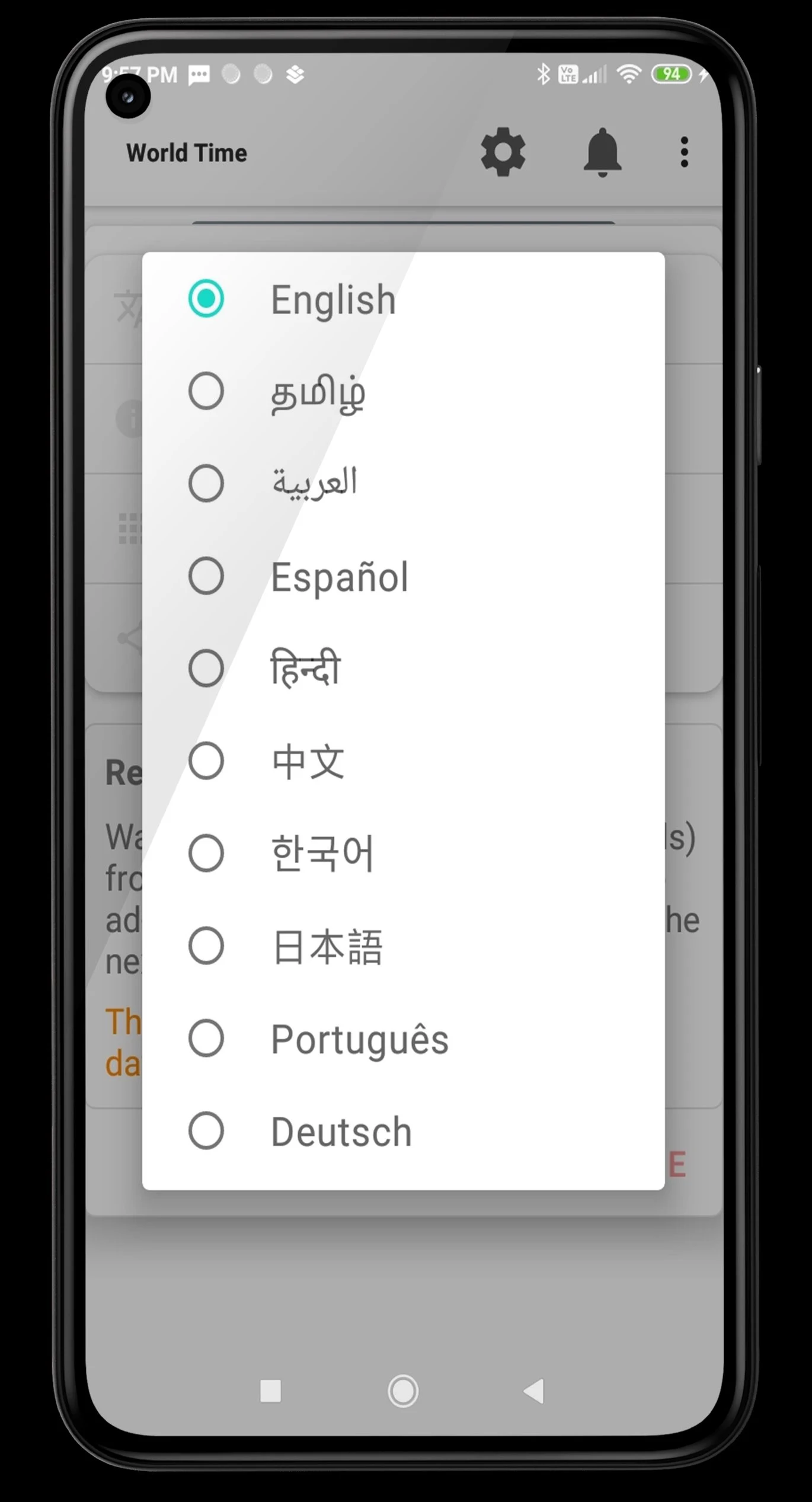 World Clock & Time Converter screenshot