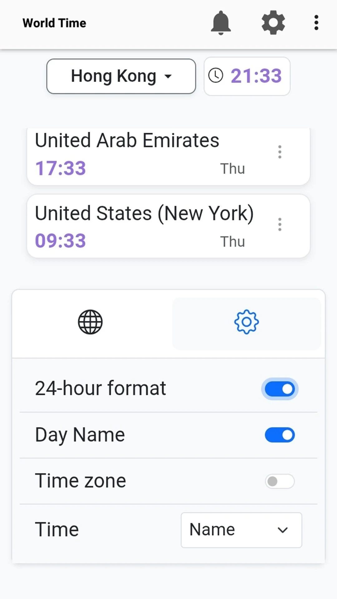 World Clock & Time Converter screenshot
